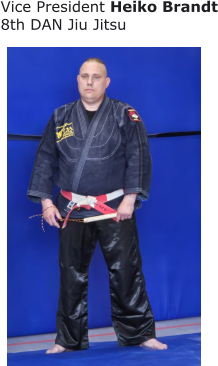 Vice President Heiko Brandt 8th DAN Jiu Jitsu
